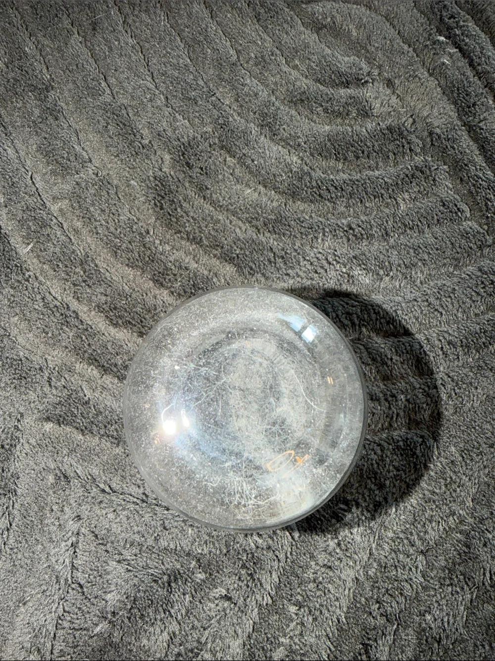 Tulip Etched Stemless Glass - Clear